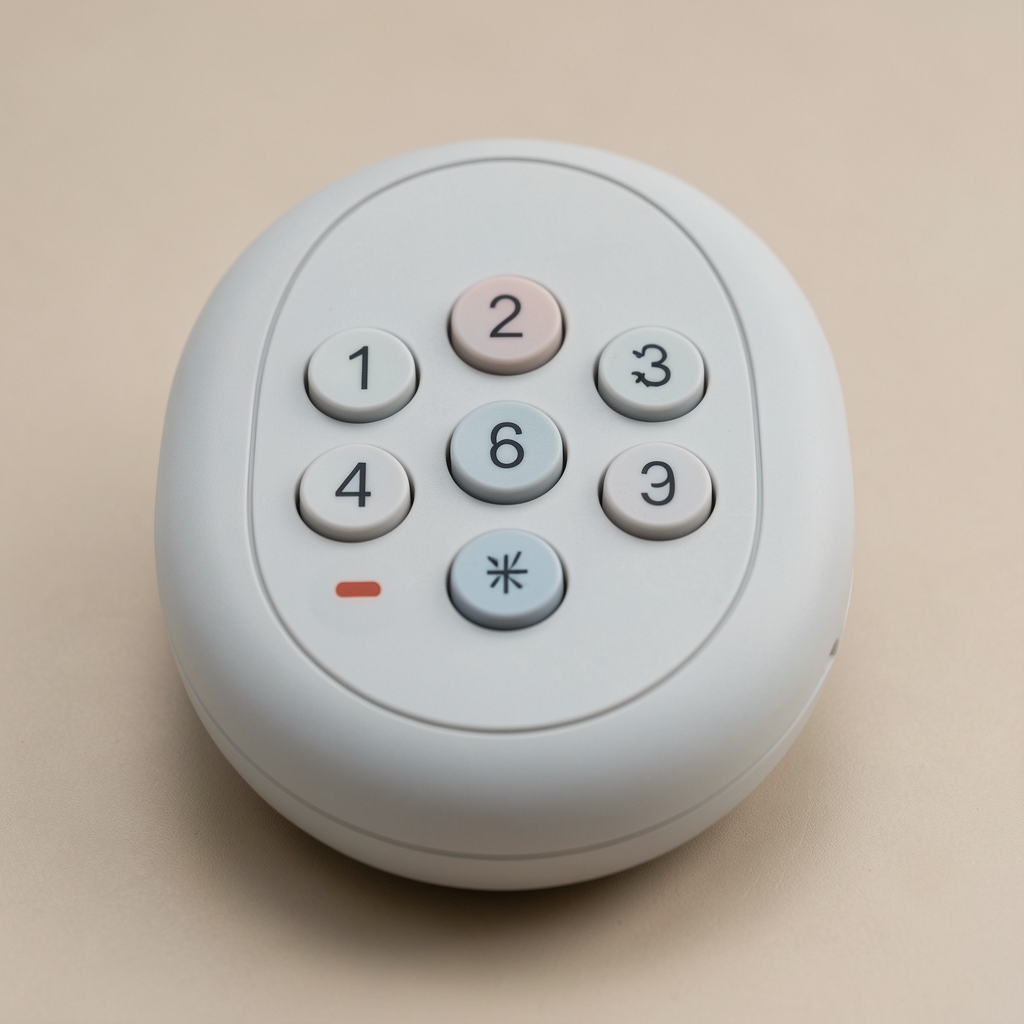 Tuya Smart Remote pametni bežični daljinski upravljač sa okruglim dizajnom i 6 dugmeta