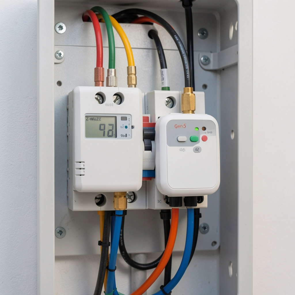 Aeotec Home Energy Meter Gen5 Z-Wave sa dva klešta-senzora za praćenje potrošnje na razvodniku