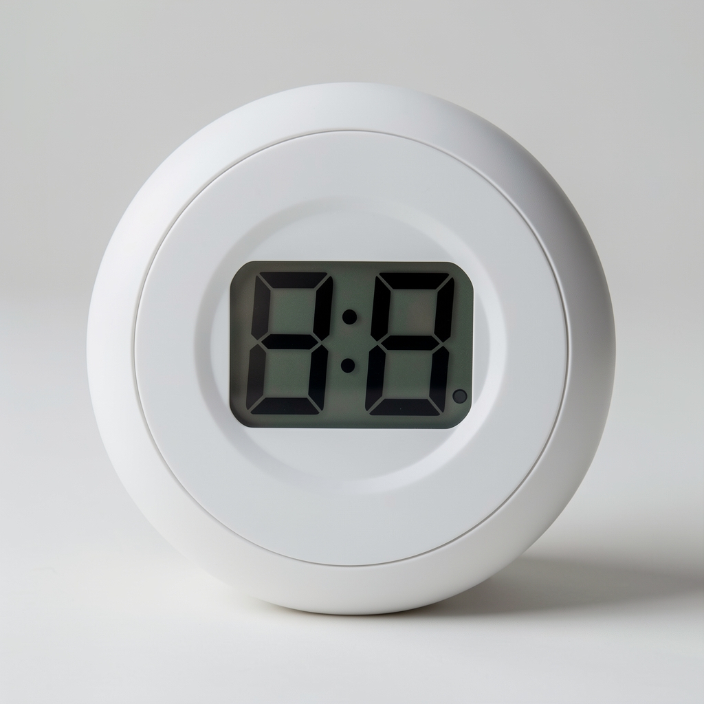Xiaomi Mi Temperature and Humidity Monitor 2 bijeli okrugli displej sa digitalnim prikazom temperature i vlažnosti